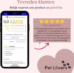 Pet Lovers - Hondentondeuse - Hondentondeuse - Automatische Inhalerende Haren - Dierentondeuse - Hondentrimmer - Hondentondeuse Dikke Vacht - Tondeuse Voor Honden - Hondentondeuse - Draadloos - 2 Opzetkammen - Honden En Katten Tondeuse -Hondenspeelgoed Winkel 1200x1193 3