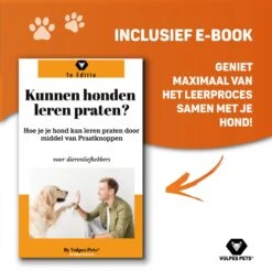 Vulpes Pets® PRO Praatknop Voor Honden Met Speelmat - Dogbuttons - Laat Uw Huisdier Spreken - Hondenspeelgoed - Honden Training - Inclusief E-Book En Speelmat -Hondenspeelgoed Winkel 1200x1194 1
