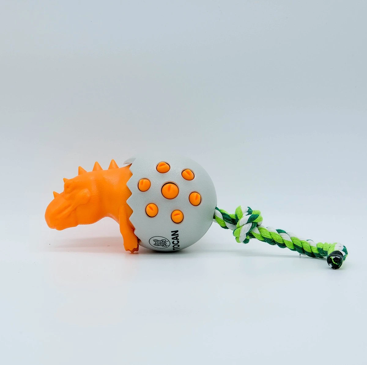 TocaDino - Kauwspeelgoed - Honden - Speelgoed Voor Honden - Reiniging - Dental - Blauw 4 TocaDino - Kauwspeelgoed - Honden - Speelgoed Voor Honden - Reiniging - Dental - Blauw - Afbeelding 2