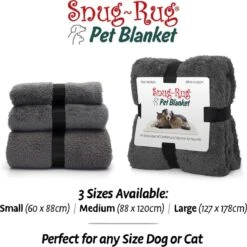 Snug-Rug Huisdier Deken Voor Honden En Katten – Small Slate Grey Kattendeken Hondendeken – Vetbed Hond Bench Bank Fleece Kat Dierendeken Kattendekentjes Kattendekentje Dierenmat Hondenmat Plaid Kattendekens Kattenplaid -Hondenspeelgoed Winkel 1200x1198 11
