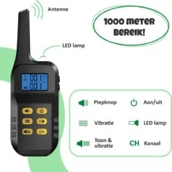 Anti Blafband Met Afstandsbediening - Blafband Voor Honden - Anti Blaf Apparaat Zonder Schok - Twee In Een Trainingshalsband 14 Anti Blafband Met Afstandsbediening - Blafband Voor Honden - Anti Blaf Apparaat Zonder Schok - Twee In Een Trainingshalsband -Hondenspeelgoed Winkel 1200x1198 8