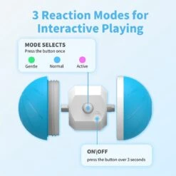 Cheerble Wicked Ball W1| Blauw| Zelf Rollende Bal Voor Honden | 3 Automatische Speelmodi | Interactief En Intelligentie Hondenspeelgoed | Hondenspeeltje| USB Oplaadbaar 17 Cheerble Wicked Ball W1| Blauw| Zelf Rollende Bal Voor Honden | 3 Automatische Speelmodi | Interactief En Intelligentie Hondenspeelgoed | Hondenspeeltje| USB Oplaadbaar -Hondenspeelgoed Winkel 1200x1199 12