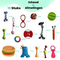 Petloverz – Honden Speelgoed Set – Honden Speeltjes – Knuffel - Speelgoed – Intelligentie – 15 Speeltjes 11 Petloverz – Honden Speelgoed Set – Honden Speeltjes – Knuffel - Speelgoed – Intelligentie – 15 Speeltjes -Hondenspeelgoed Winkel 1200x1200 1068