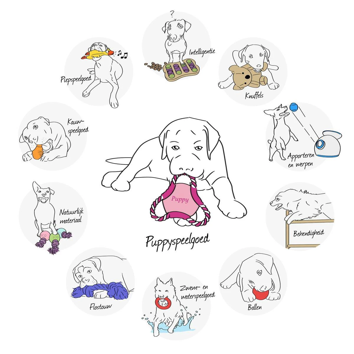 Kong Puppy Goodie Bone Small Small - 1 ST 10 Kong Puppy Goodie Bone Small Small - 1 ST - Afbeelding 8