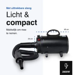 Vivid Green Waterblazer Met 3 Opzetstukken - Hondenfohn - Voor Honden - Met Geluiddemper - 2800W -Hondenspeelgoed Winkel 1200x1200 11