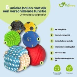 Petloverz Ballen Set - Honden Speelgoed - Intelligentie - Ballen - 6 Stuks 11 Petloverz Ballen Set - Honden Speelgoed - Intelligentie - Ballen - 6 Stuks -Hondenspeelgoed Winkel 1200x1200 1104