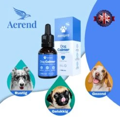 Aerend - Kalmerende Druppels Voor Honden - Zanipro® 30ml - Ontspanning En Antistress Middel Om Gedragsproblemen Te Verlichten - 100% Natuurlijk Uit Het Verenigd Koninkrijk - Met Ashwagandha & Valeriaan - No-stress - Voor Thuis En Onderweg -Hondenspeelgoed Winkel 1200x1200 1174