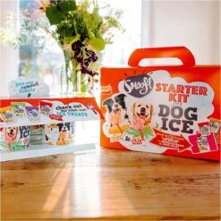 Smoofl Honden Lekkernij - Starter Kit Om Je Eigen Honden Ijs Te Maken, Kit Met 2 Ijsmixen Voor Honden, Pindakaas En Aardbei Smaak, Een Pootvormige Silicone Vorm - Voor 4 Hondenijsjes 17 Smoofl Honden Lekkernij - Starter Kit Om Je Eigen Honden Ijs Te Maken, Kit Met 2 Ijsmixen Voor Honden, Pindakaas En Aardbei Smaak, Een Pootvormige Silicone Vorm - Voor 4 Hondenijsjes -Hondenspeelgoed Winkel 1200x1200 1213