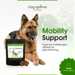 Dog Optimal Gewricht Supplement 90 Stuks - Mobility - Glucosamine Hond - Artrose - Heupdysplasie - Gewrichten - Hondensnacks - Hondenkoekjes - Hondensupplementen - Honden - Puppy - Hondenvoeding - Mankheid - HD - ED -Hondenspeelgoed Winkel 1200x1200 1223