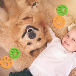 Merkloos Huisdierhaar Verwijderaar – Haarverwijderaar Voor Huisdieren- Pluizenverwijderaar - Furzapper - Kattenhaar Verwijderaar - Voor In De Wasmachine En Droger - 2 Stuks In 1 Verpakking - Kleur: Groen & Oranje -Hondenspeelgoed Winkel 1200x1200 125