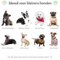 Paws & Claws - Hondenhek Deurhekje - Dog Barrier - 154,5 X 61 Cm - Opvouwbaar - Zwart -Hondenspeelgoed Winkel 1200x1200 1267