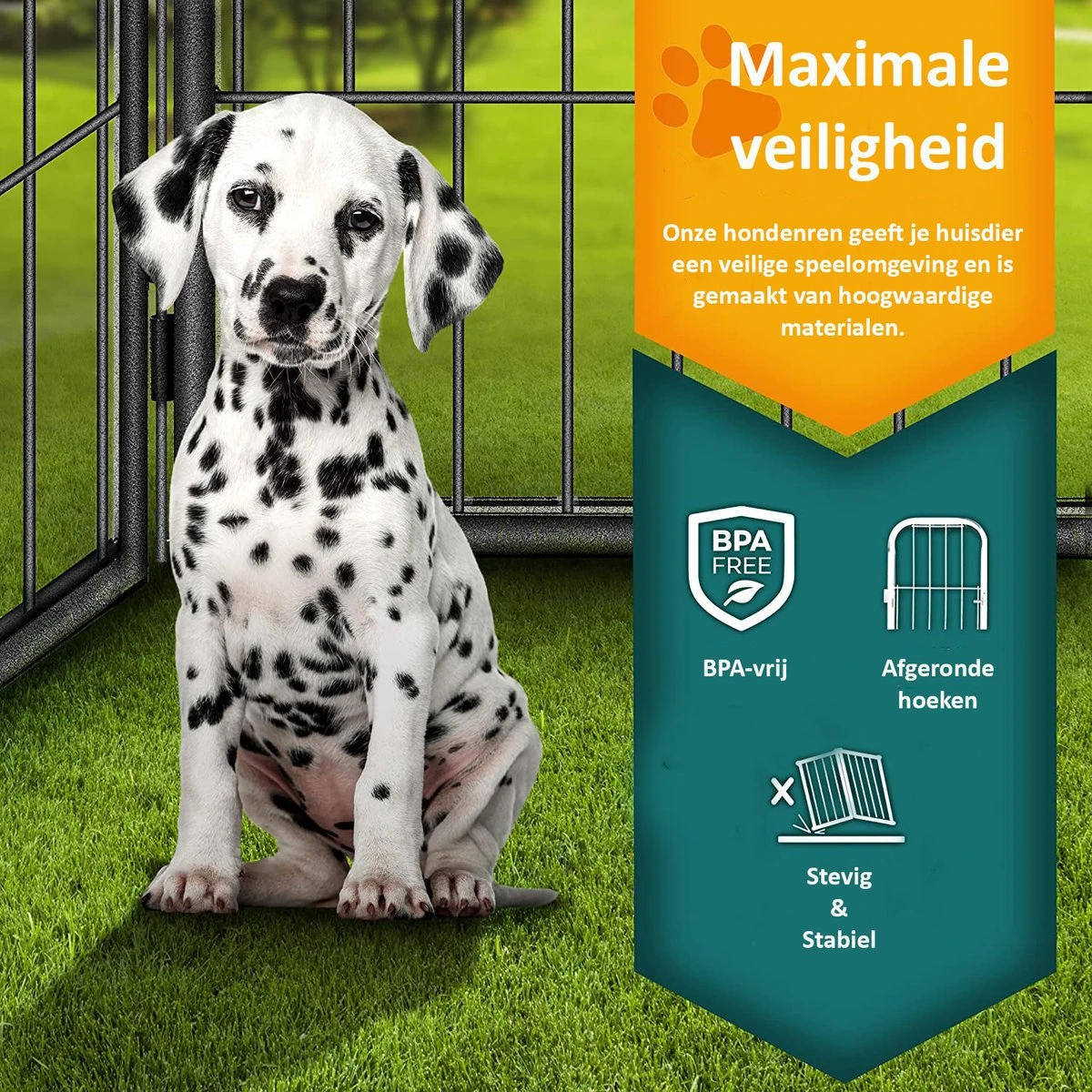 Sens Design Hondenren - Puppyren - Hondenbench 7 Sens Design Hondenren - Puppyren - Hondenbench - Afbeelding 5