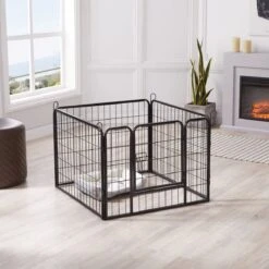 ACAZA Hondenren In 4 Panelen - Hondenkennel - Met Deur - 60 Cm Hoog - Zwart 13 ACAZA Hondenren In 4 Panelen - Hondenkennel - Met Deur - 60 Cm Hoog - Zwart -Hondenspeelgoed Winkel 1200x1200 1342