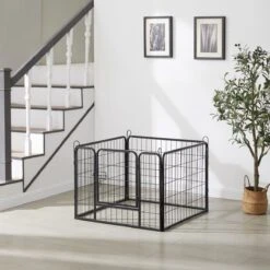 ACAZA Hondenren In 4 Panelen - Hondenkennel - Met Deur - 60 Cm Hoog - Zwart 15 ACAZA Hondenren In 4 Panelen - Hondenkennel - Met Deur - 60 Cm Hoog - Zwart -Hondenspeelgoed Winkel 1200x1200 1343