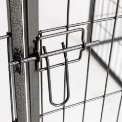 Merkloos Premium Puppyren - 80 Cm Hoog - 640 Cm Omtrek - Hondenren - Hondenhok - Grijs Hamerslag -Hondenspeelgoed Winkel 1200x1200 1350