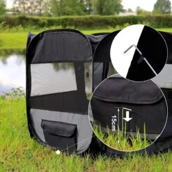 Meisterpet - XXL Opvouwbare Puppyren - 130 X 130 X 60 Cm - Met Gratis Dieren Verzorging Set T.w.v. €19.99 14 Meisterpet - XXL Opvouwbare Puppyren - 130 X 130 X 60 Cm - Met Gratis Dieren Verzorging Set T.w.v. €19.99 -Hondenspeelgoed Winkel 1200x1200 1352