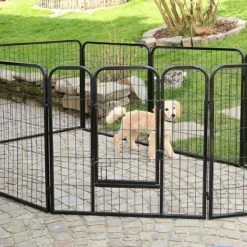 Merkloos Topmast Premium Puppyren - 80 Cm Hoog - 640 Cm Omtrek - Hondenren - Hondenhok - Antraciet 16 Merkloos Topmast Premium Puppyren - 80 Cm Hoog - 640 Cm Omtrek - Hondenren - Hondenhok - Antraciet -Hondenspeelgoed Winkel 1200x1200 1356