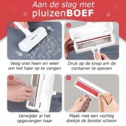 PluizenBOEF® Huisdierhaar Verwijderaar - Haarverwijderaar Voor Huisdieren - Hondenhaar - Kattenhaar - Pluizenborstel -Hondenspeelgoed Winkel 1200x1200 136
