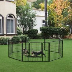 ACAZA Hondenren In 8 Panelen - Hondenkennel - Met Deur - 60 Cm Hoogte - Zwart 17 ACAZA Hondenren In 8 Panelen - Hondenkennel - Met Deur - 60 Cm Hoogte - Zwart -Hondenspeelgoed Winkel 1200x1200 1368