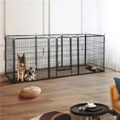 Merkloos Topmast Premium Puppyren - 120 Cm Hoog - 640 Cm Omtrek - Hondenren - Hondenhok - Zwart 12 Merkloos Topmast Premium Puppyren - 120 Cm Hoog - 640 Cm Omtrek - Hondenren - Hondenhok - Zwart -Hondenspeelgoed Winkel 1200x1200 1372