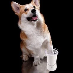 Merkloos Elektrische Hondenpootreiniger Draagbare Pet Voetenreinigingsborstel Zuigerkom Hondenvoetenreiniger Wasmachine Zachte Siliconenborstels Voor Modderige Poten Oplaadbare USB -Hondenspeelgoed Winkel 1200x1200 149