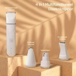 Revo Goods Professionele 4 In 1 Hondentondeuse Set -Ideaal Voor Honden En Andere Huisdieren - Slijper Inbegrepen -Draadloos - Ultra Stil 13 Revo Goods Professionele 4 In 1 Hondentondeuse Set -Ideaal Voor Honden En Andere Huisdieren - Slijper Inbegrepen -Draadloos - Ultra Stil -Hondenspeelgoed Winkel 1200x1200 23