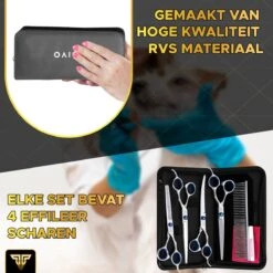 Toivo Schaar Voor Dieren - Zilver - Effileerscharen - Honden Scharenset - Dierenschaar - Set 5 Stuks - Trimscharen - Trimset - Uitdunschaar Hond - Schaar Honden 14 Toivo Schaar Voor Dieren - Zilver - Effileerscharen - Honden Scharenset - Dierenschaar - Set 5 Stuks - Trimscharen - Trimset - Uitdunschaar Hond - Schaar Honden -Hondenspeelgoed Winkel 1200x1200 259