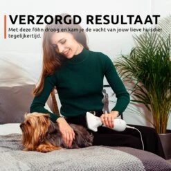 PetGoods 2-in-1 Hondenföhn – Föhn & Borstel - Honden & Katten - Low Noise -Hondenspeelgoed Winkel 1200x1200 288