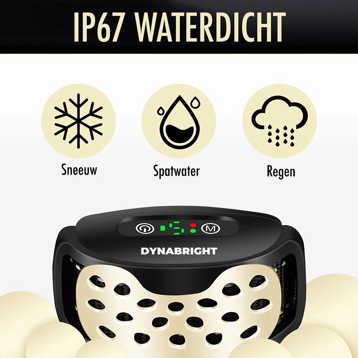 DynaBright Anti Blafband Voor Honden - 3-70KG - Diervriendelijk - Zonder Schok - Vibratie En Audio - Anti Blaf Band 7 DynaBright Anti Blafband Voor Honden - 3-70KG - Diervriendelijk - Zonder Schok - Vibratie En Audio - Anti Blaf Band - Afbeelding 6