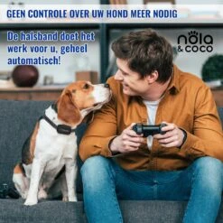 Nola & Coco® Oplaadbare Anti Blafband - 4 Kleuren - Zonder Schok - Waterdichte Diervriendelijke Blaf Halsband - Opvoedingshalsband - Voor Grote En Kleine Honden - Lichte Vibratie En Geluid - 3 Tot 60kg -Hondenspeelgoed Winkel 1200x1200 359