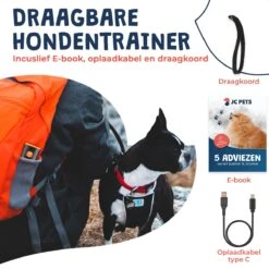JC Pets Ultrasone Anti Blaf Apparaat Voor Kleine En Grote Honden - Oplaadbaar - Alternatief Anti Blafband Voor Honden - Diervriendelijk & Zonder Schok -Hondenspeelgoed Winkel 1200x1200 399