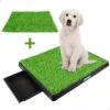 AWEMOZ Hondentoilet Kunstgras - Met 2 Matten En Opvangbak - 64x52x7,5cm - Puppy Pads - Zindelijkheidstraining Hond - Training Pads - Indoor / Outdoor Honden Toilet 2 AWEMOZ Hondentoilet Kunstgras - Met 2 Matten En Opvangbak - 64x52x7,5cm - Puppy Pads - Zindelijkheidstraining Hond - Training Pads - Indoor / Outdoor Honden Toilet -Hondenspeelgoed Winkel 1200x1200 411
