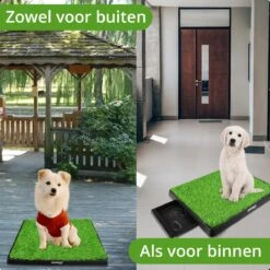 AWEMOZ Hondentoilet Kunstgras - Met 2 Matten En Opvangbak - 64x52x7,5cm - Puppy Pads - Zindelijkheidstraining Hond - Training Pads - Indoor / Outdoor Honden Toilet 17 AWEMOZ Hondentoilet Kunstgras - Met 2 Matten En Opvangbak - 64x52x7,5cm - Puppy Pads - Zindelijkheidstraining Hond - Training Pads - Indoor / Outdoor Honden Toilet -Hondenspeelgoed Winkel 1200x1200 417