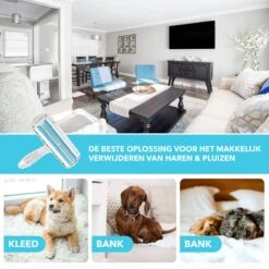 RX Goods Pluizen En Haren Verwijderaar Met Schoonmaakborstel - Kleding Borstel & Roller – Huisdier 12 RX Goods Pluizen En Haren Verwijderaar Met Schoonmaakborstel - Kleding Borstel & Roller – Huisdier -Hondenspeelgoed Winkel 1200x1200 46