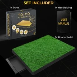 Toivo HondenToilet Kunstgras - Zwart - Geurafstotend - 62 X 49 X 6.6 CM - Honden Wc Outdoor - Zindelijkheidstraining Hond - Puppy Pads - Dierentoilet 15 Toivo HondenToilet Kunstgras - Zwart - Geurafstotend - 62 X 49 X 6.6 CM - Honden Wc Outdoor - Zindelijkheidstraining Hond - Puppy Pads - Dierentoilet -Hondenspeelgoed Winkel 1200x1200 479