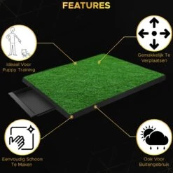 Toivo HondenToilet Kunstgras - Zwart - Geurafstotend - 62 X 49 X 6.6 CM - Honden Wc Outdoor - Zindelijkheidstraining Hond - Puppy Pads - Dierentoilet 16 Toivo HondenToilet Kunstgras - Zwart - Geurafstotend - 62 X 49 X 6.6 CM - Honden Wc Outdoor - Zindelijkheidstraining Hond - Puppy Pads - Dierentoilet -Hondenspeelgoed Winkel 1200x1200 480