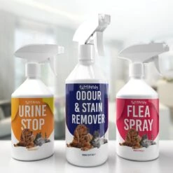 Petsly Odour & Stain Remover - Geurverwijderaars - Urine Vlekken Verwijderen Urinegeur Verwijderen Met Plantaardige Enzymen - 1L -Hondenspeelgoed Winkel 1200x1200 497