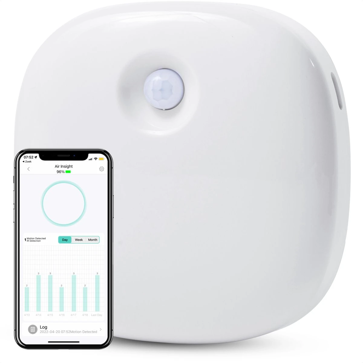 Pettadore Air Insight - Kattenbak Geurverdrijver & Teller - Actieve Zuurstof En Ionen - Oplaadbaar - Met App 3 Pettadore Air Insight - Kattenbak Geurverdrijver & Teller - Actieve Zuurstof En Ionen - Oplaadbaar - Met App