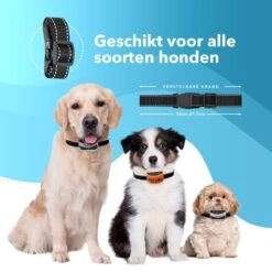 PET DOG® | Anti Blafband Voor Honden | 3 T/m 60 Kg | Oplaadbaar | Anti Blaf Band | Trainingsband | Vibratie En Geluid | Diervriendelijk | Shock Aan/uit Instelbaar -Hondenspeelgoed Winkel 1200x1200 520