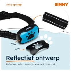 Simmy Anti Blafband - Diervriendelijke Opvoedingshalsband - Zwart En Blauw - Diervriendelijk - Zonder Schok - Anti Blaf Band Voor Grote En Kleine Honden 14 Simmy Anti Blafband - Diervriendelijke Opvoedingshalsband - Zwart En Blauw - Diervriendelijk - Zonder Schok - Anti Blaf Band Voor Grote En Kleine Honden -Hondenspeelgoed Winkel 1200x1200 540