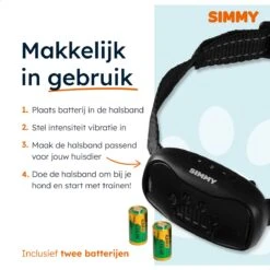 Simmy Anti Blafband - Diervriendelijke Opvoedingshalsband - Zwart En Blauw - Diervriendelijk - Zonder Schok - Anti Blaf Band Voor Grote En Kleine Honden 17 Simmy Anti Blafband - Diervriendelijke Opvoedingshalsband - Zwart En Blauw - Diervriendelijk - Zonder Schok - Anti Blaf Band Voor Grote En Kleine Honden -Hondenspeelgoed Winkel 1200x1200 543