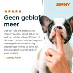 Simmy Anti Blafband - Diervriendelijke Opvoedingshalsband - Zwart En Blauw - Diervriendelijk - Zonder Schok - Anti Blaf Band Voor Grote En Kleine Honden 21 Simmy Anti Blafband - Diervriendelijke Opvoedingshalsband - Zwart En Blauw - Diervriendelijk - Zonder Schok - Anti Blaf Band Voor Grote En Kleine Honden -Hondenspeelgoed Winkel 1200x1200 547