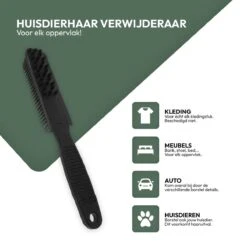 STACK Huisdierhaar Verwijderaar | Rubber - Pluizenborstel - Ontpluizer - Meubelborstel - Ontharingsborstel - Kledingborstel - Hondenhaar En Kattenhaar Verwijderen - Haarverwijderaar - Haren Verwijderen - Honden En Katten Borstel - Hondenkam -Hondenspeelgoed Winkel 1200x1200 57