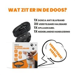 DOSCA® Anti Blafband - Anti Blaf Apparaat - Blafband Voor Honden - Zonder Schok En Diervriendelijk 20 DOSCA® Anti Blafband - Anti Blaf Apparaat - Blafband Voor Honden - Zonder Schok En Diervriendelijk -Hondenspeelgoed Winkel 1200x1200 577