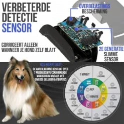 STARMAN Anti Blafband Voor Honden - 3-60KG - Diervriendelijk - Zonder Schok - Vibratie En Audio - Anti Blaf Band -Hondenspeelgoed Winkel 1200x1200 590