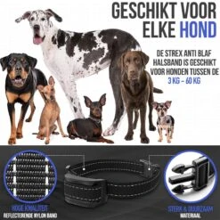 STARMAN Anti Blafband Voor Honden - 3-60KG - Diervriendelijk - Zonder Schok - Vibratie En Audio - Anti Blaf Band -Hondenspeelgoed Winkel 1200x1200 591