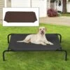 Merkloos Hondenbed - Hondenstretcher - Honden Ligbed - Inclusief 2 Overtrekhoezen - XL - 110x68cm - Grijs En Koffie -Hondenspeelgoed Winkel 1200x1200 713