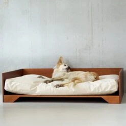 STUDIO ANIMAUX Hondenmand Met Katoenen Kussen (maat L) | 119 X 76,5 Cm | Hondenbed | Hondensofa | Hondenbank | Hout | Bruin 18 STUDIO ANIMAUX Hondenmand Met Katoenen Kussen (maat L) | 119 X 76,5 Cm | Hondenbed | Hondensofa | Hondenbank | Hout | Bruin -Hondenspeelgoed Winkel 1200x1200 726