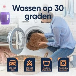 Happysnoots Hondenmand Met Rits - 80cm - Hondenbed - Donut Dog Bed - Fluffy - Grijs - Wasbaar 20 Happysnoots Hondenmand Met Rits - 80cm - Hondenbed - Donut Dog Bed - Fluffy - Grijs - Wasbaar -Hondenspeelgoed Winkel 1200x1200 735