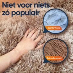 Happysnoots Hondenmand Met Rits - 80cm - Hondenbed - Donut Dog Bed - Fluffy - Grijs - Wasbaar 21 Happysnoots Hondenmand Met Rits - 80cm - Hondenbed - Donut Dog Bed - Fluffy - Grijs - Wasbaar -Hondenspeelgoed Winkel 1200x1200 736